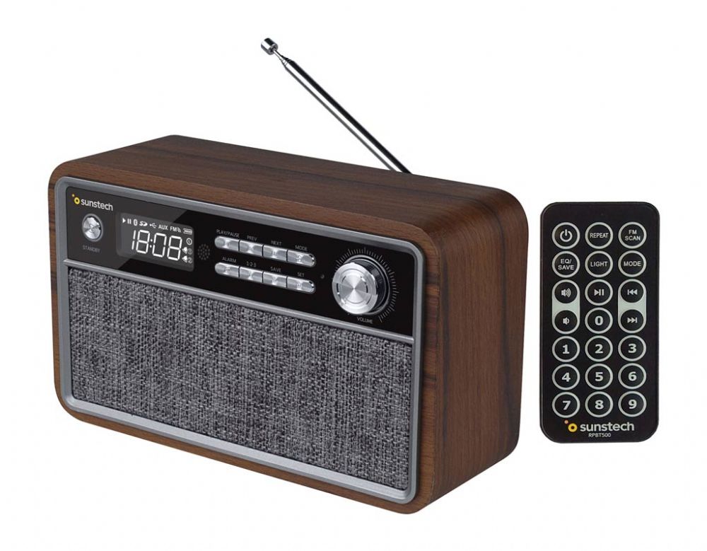 RADIO PORTÁTIL SUNSTECH RPBT500 WD